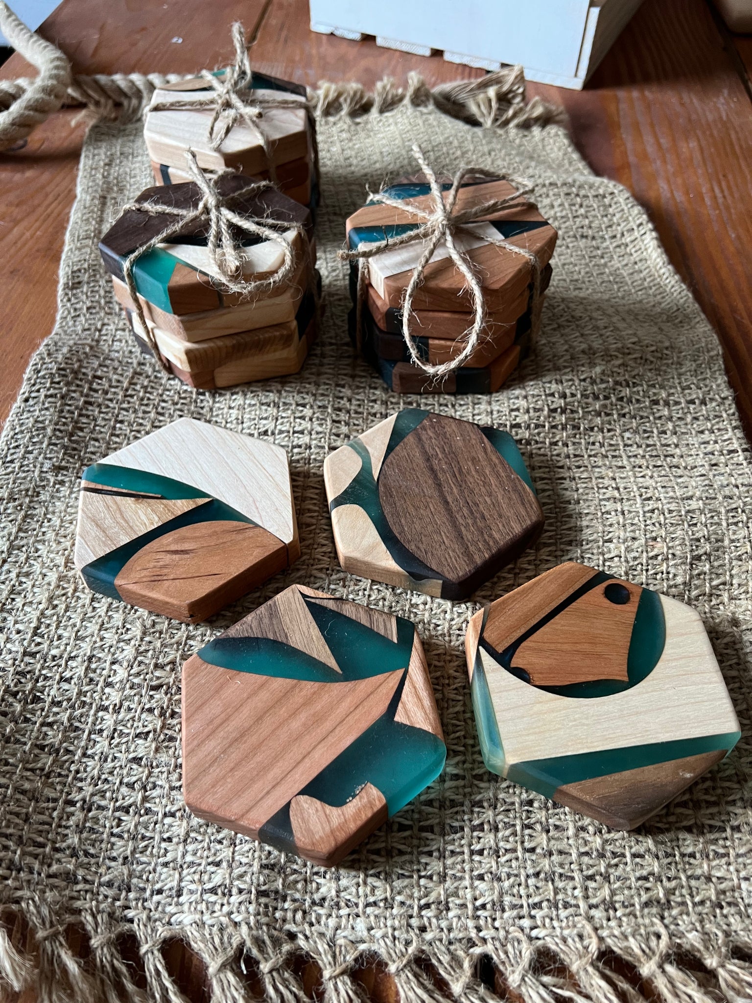 Abstract Coaster Set