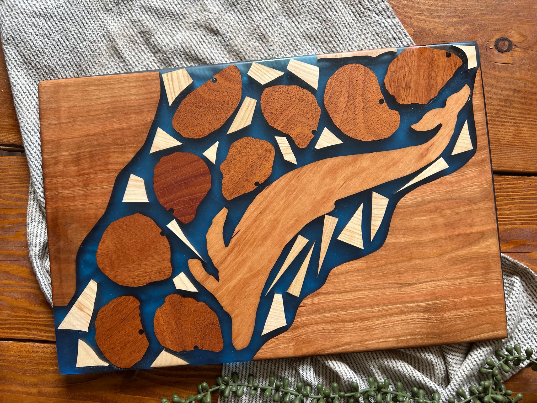 Blue Whale and Mahogany Oysters