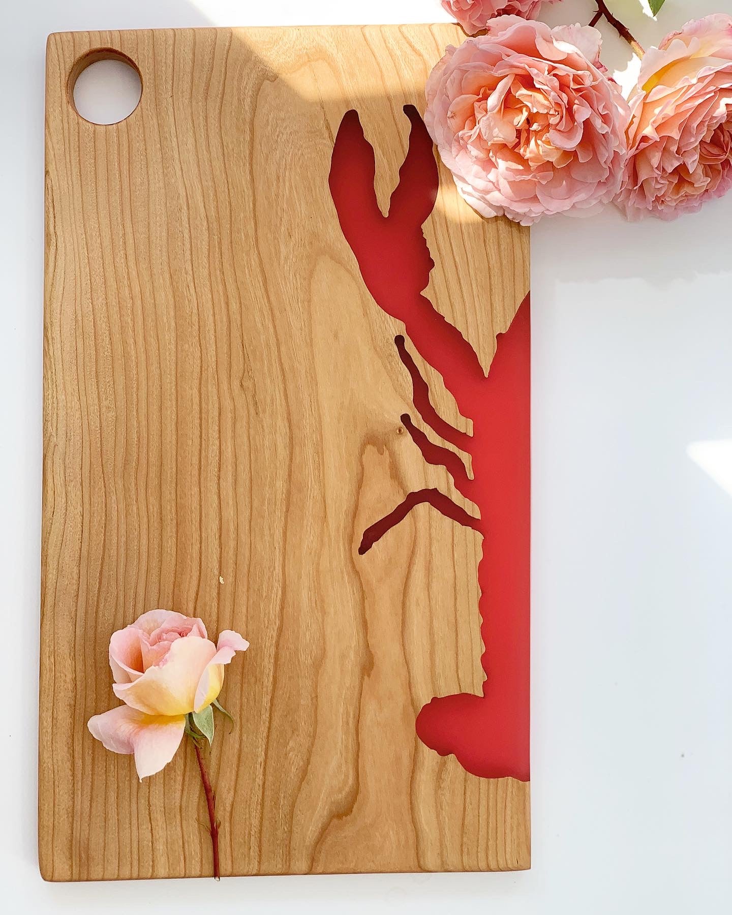 Cherry & Lobster Statement Serving Board